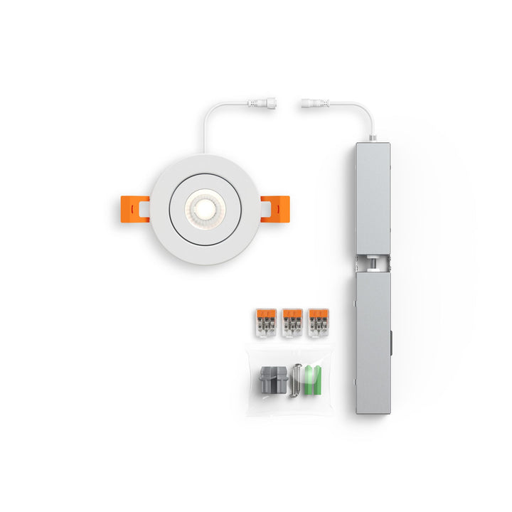 Pivot - LED 2" Flat Round Gimbal Recessed
