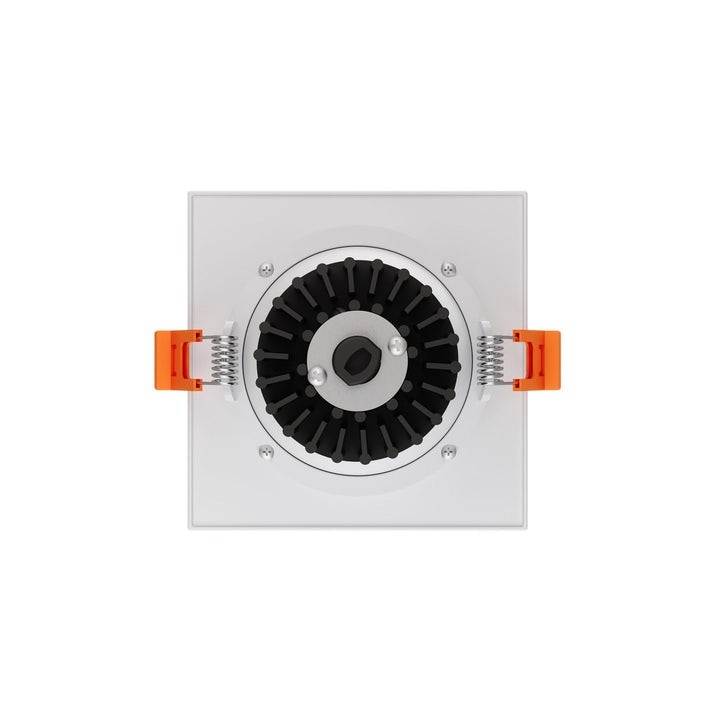 Revolve - LED Square Regressed Gimbal Downlight