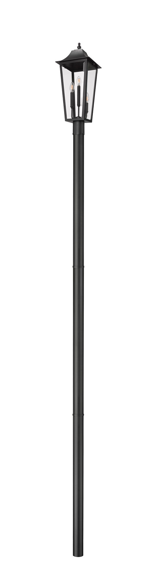 Gannon - 3 Light Outdoor Post Light (5008PHBR-5009P120)
