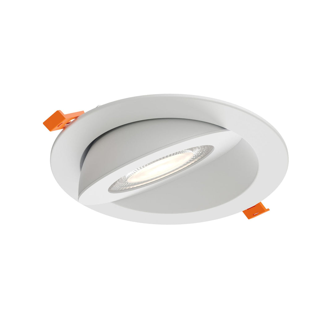 Pivot - LED 6" Flat Round Gimbal Recessed