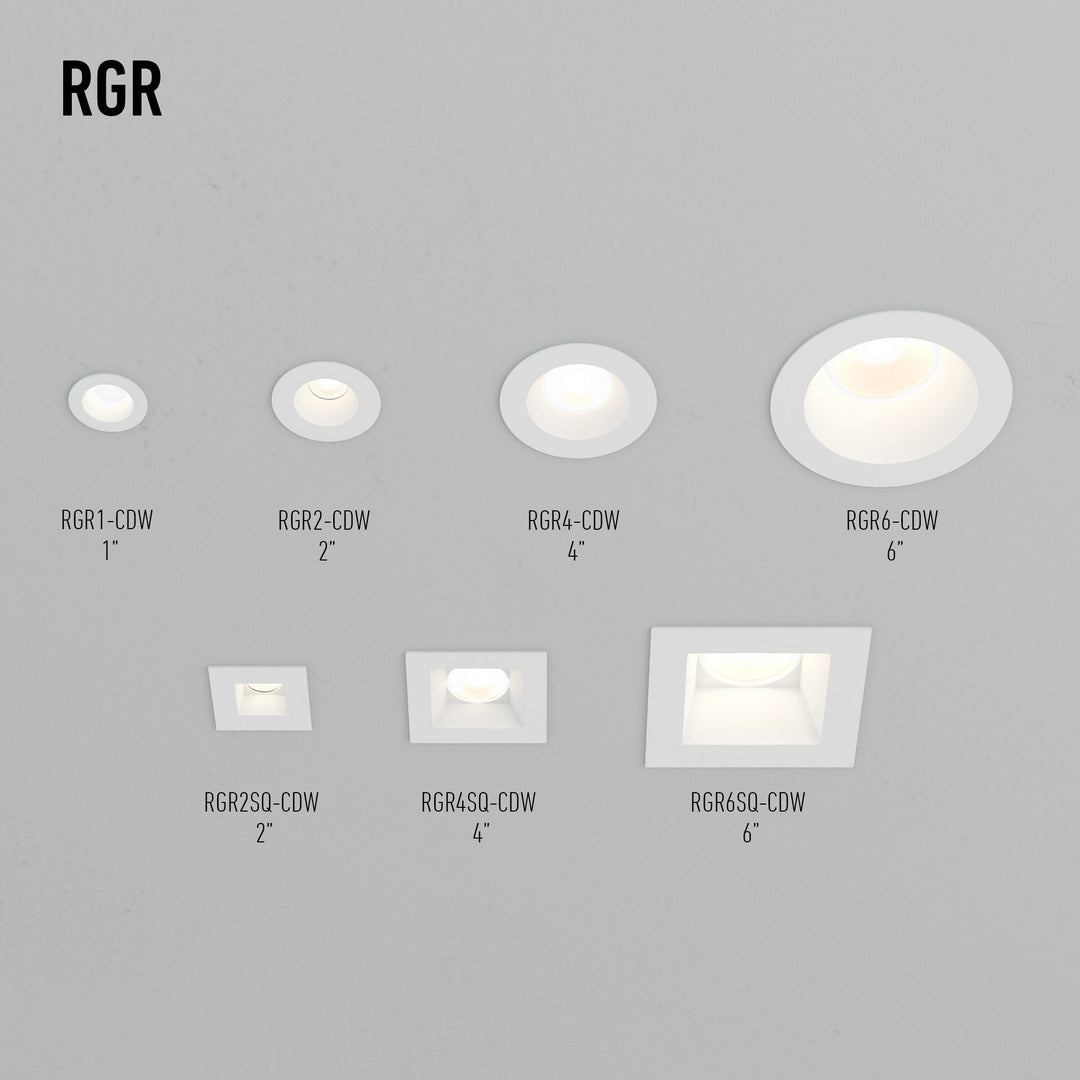 RGR - LED Round Regressed Downlight