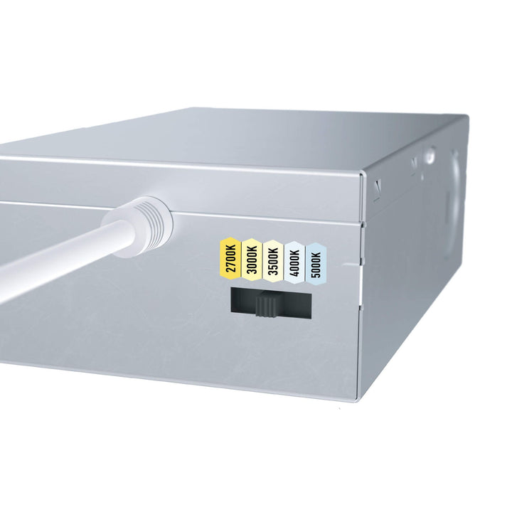 Revolve - LED Square Regressed Gimbal Downlight