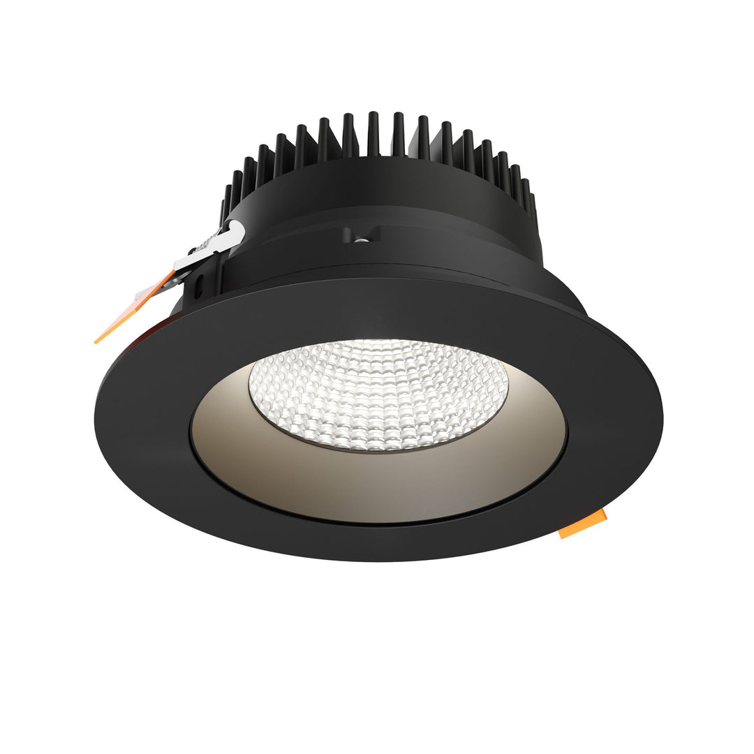 Revolve - LED 6" Round Regressed Gimbal Downlight (5CCT + Dim-to-Warm)