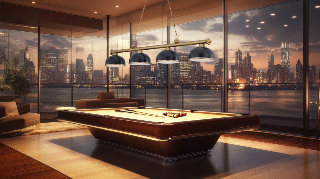 Cordon - 4 Light Billiard Light (2306-4HBR-D12MB+HBR)