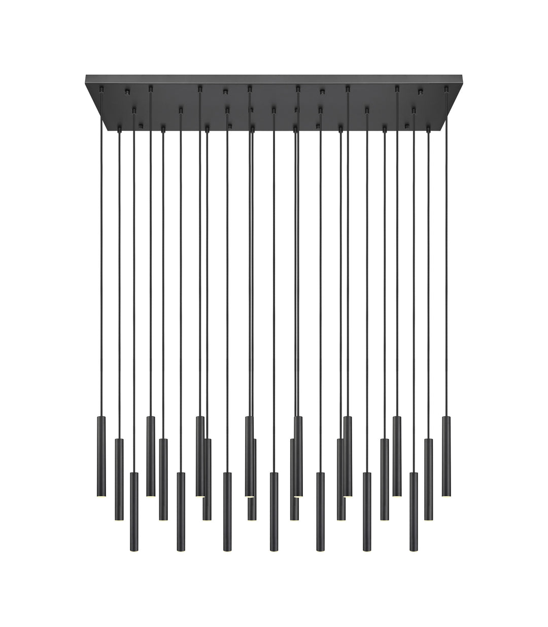 Forest - LED 23 Light Linear Chandelier (919MP12-23L-MB)
