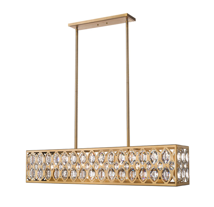 Dealey - 7 Light Linear Chandelier