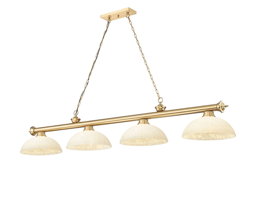 Cordon - 4 Light Billiard Light (2306-4HBR-DGM14)