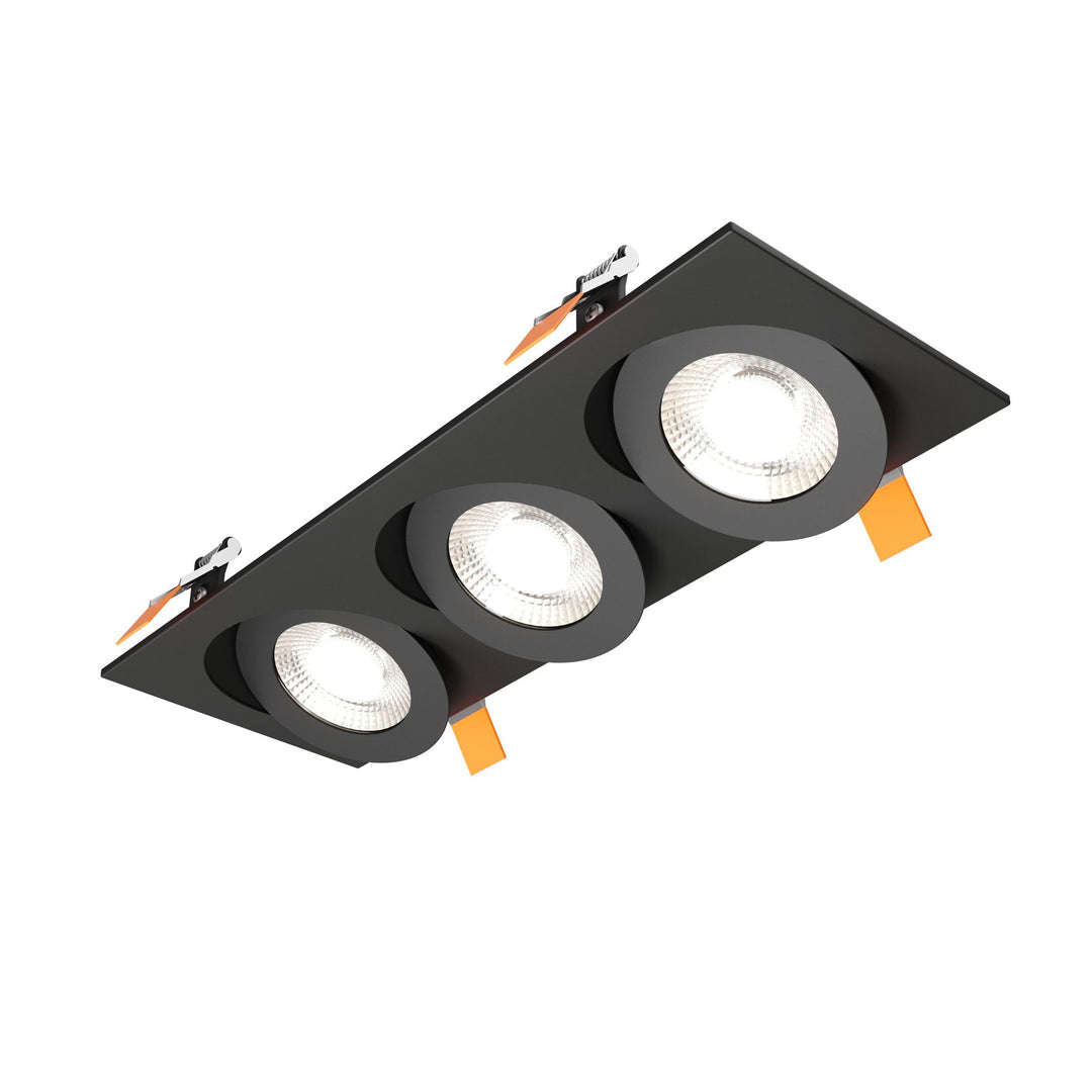 Pivot - LED 4" Triple Flat Gimbal Recessed