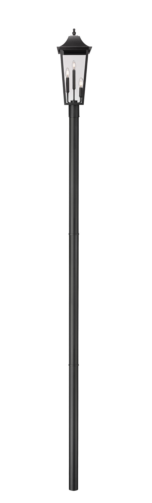 Gannon - 3 Light Outdoor Post Light (5008PHBR-5009P120)