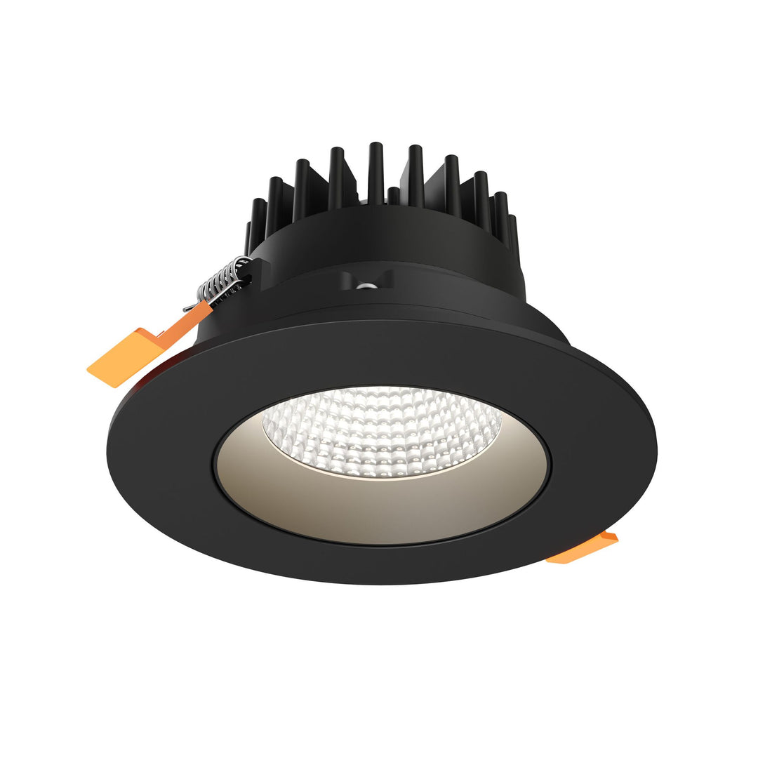 Revolve - LED 4" Round Regressed Gimbal Downlight (5CCT + Dim-to-Warm)