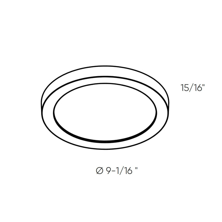 Prime - LED Round Flush Mount