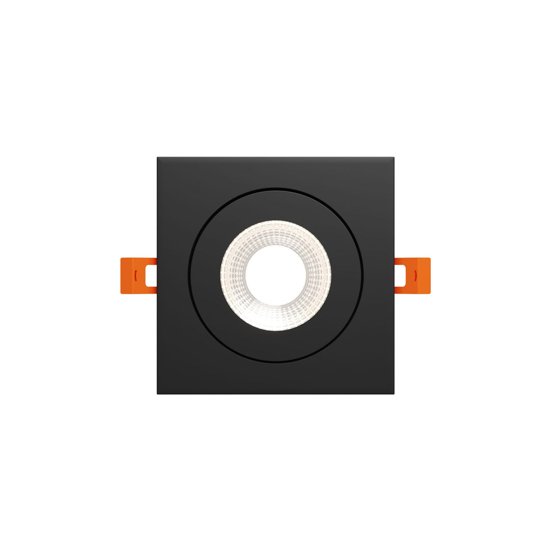 Pivot - LED 4" Flat Square Gimbal Recessed