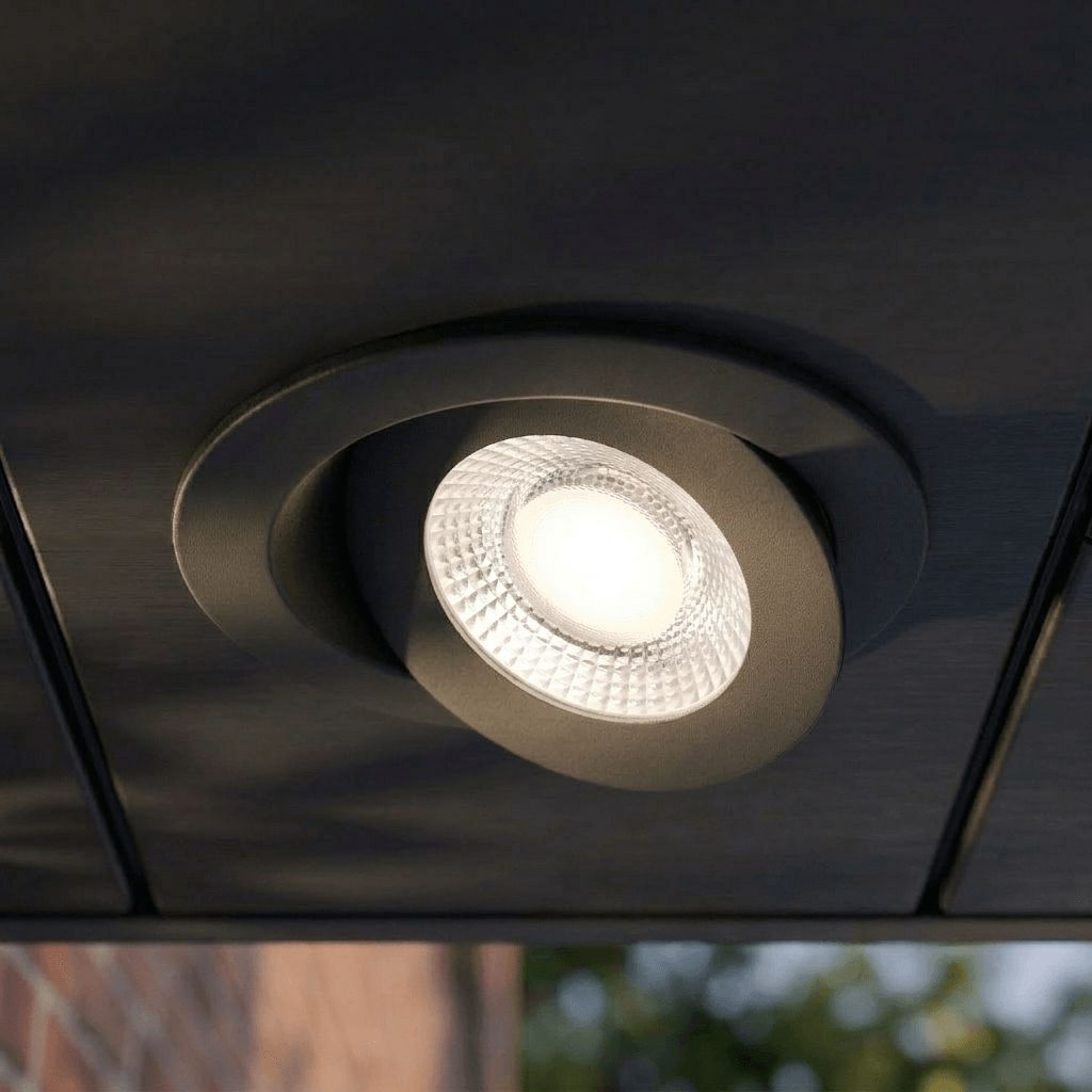 Pivot - LED 4" Flat Round Gimbal Recessed