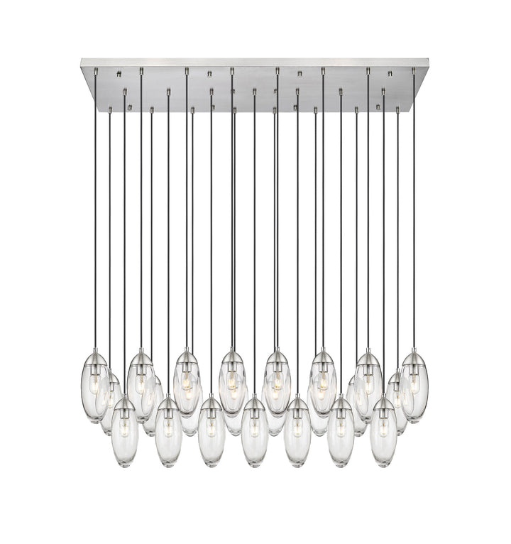 Arden - Linear Chandelier in Brushed Nickel by Z-Lite