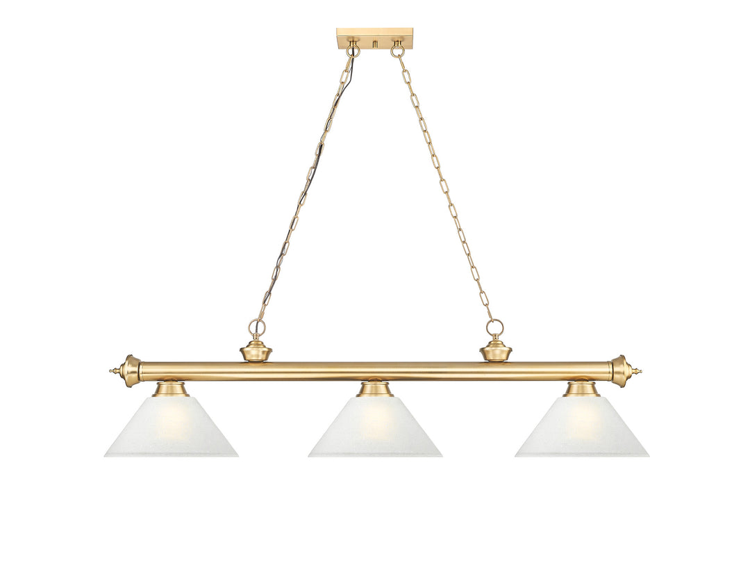 Cordon - 3 Light Billiard Light (2306-3HBR-AWL14)