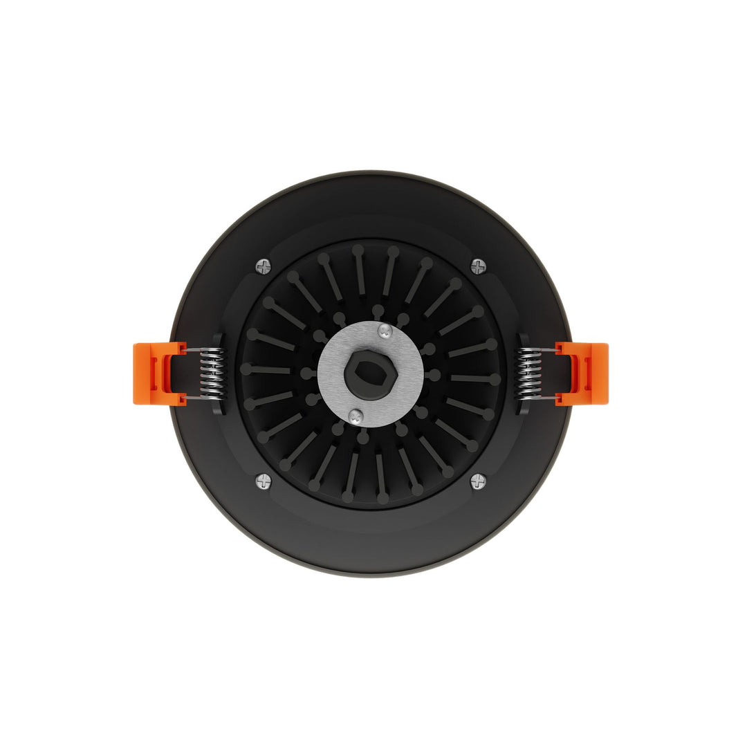 Revolve - LED 4" Round Regressed Gimbal Downlight (5CCT + Dim-to-Warm)