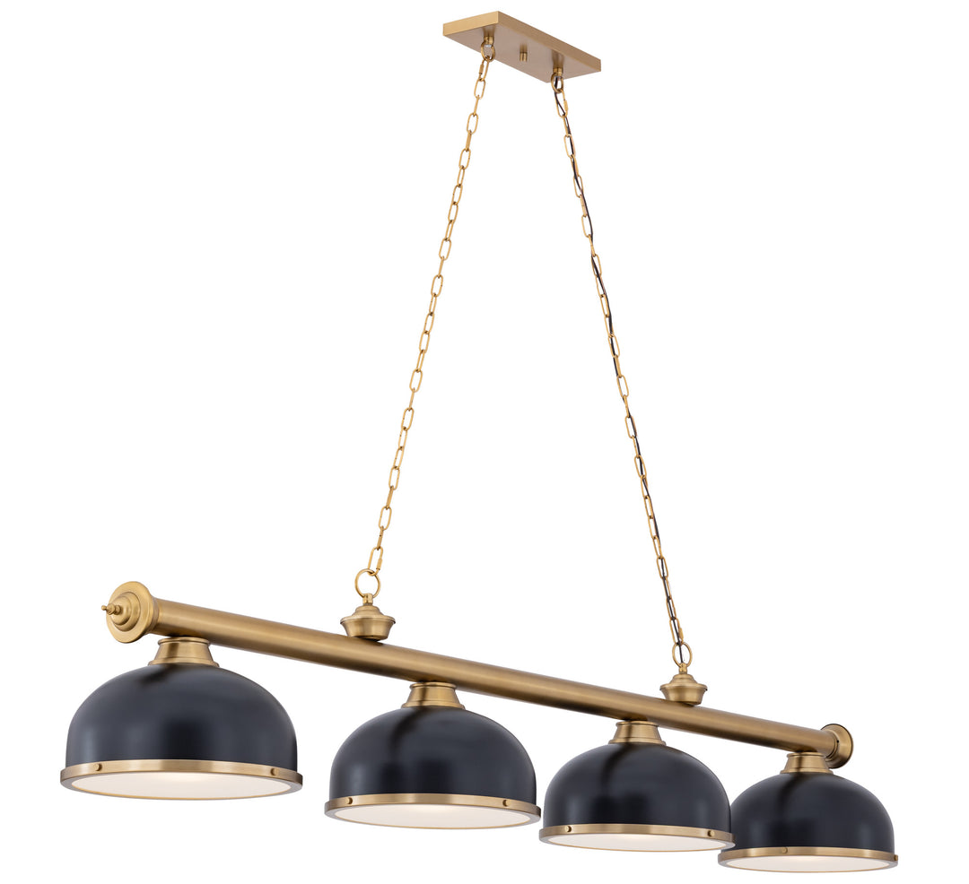 Cordon - 4 Light Billiard Light (2306-4HBR-D12MB+HBR)