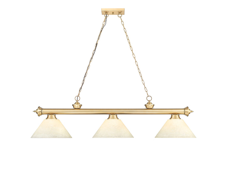 Cordon - 3 Light Billiard Light (2306-3HBR-AGM14)