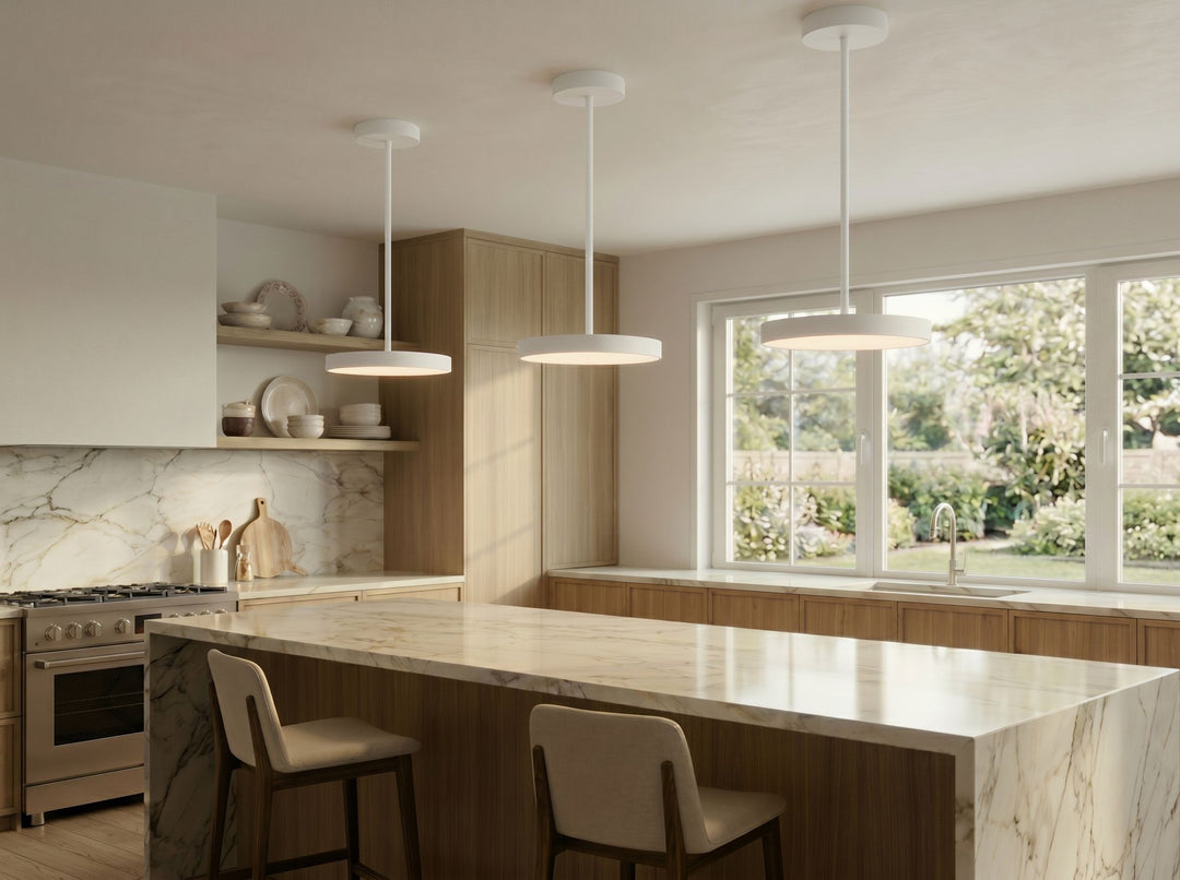 Fusion - LED 2-in-1 Pendant and Flush Mount