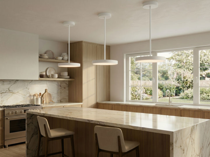 Fusion - LED 2-in-1 Pendant and Flush Mount