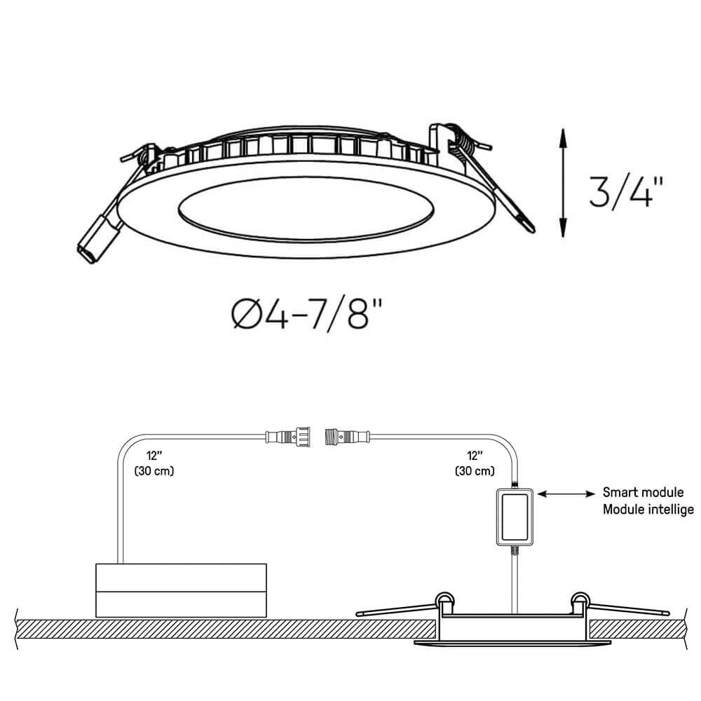 Excel Pro - LED Round Smart Panel Light