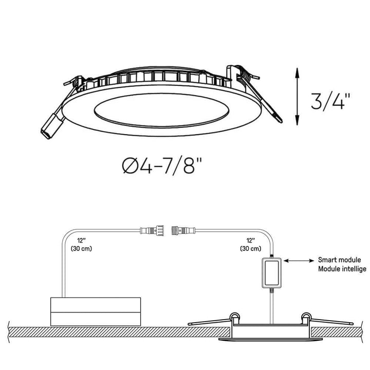 Excel Pro - LED Round Smart Panel Light
