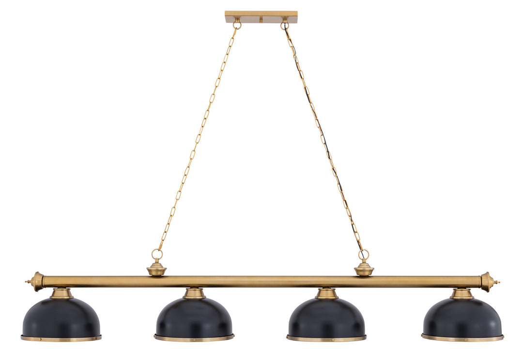 Cordon - 4 Light Billiard Light (2306-4HBR-D12MB+HBR)