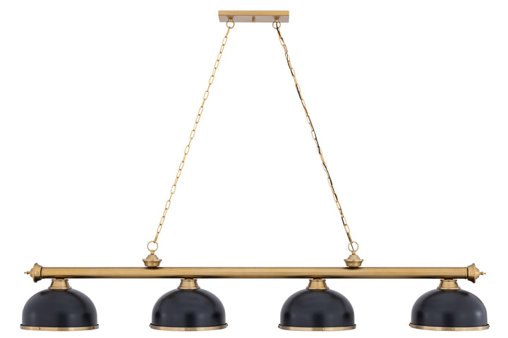 Cordon - 4 Light Billiard Light (2306-4HBR-D12MB+HBR)