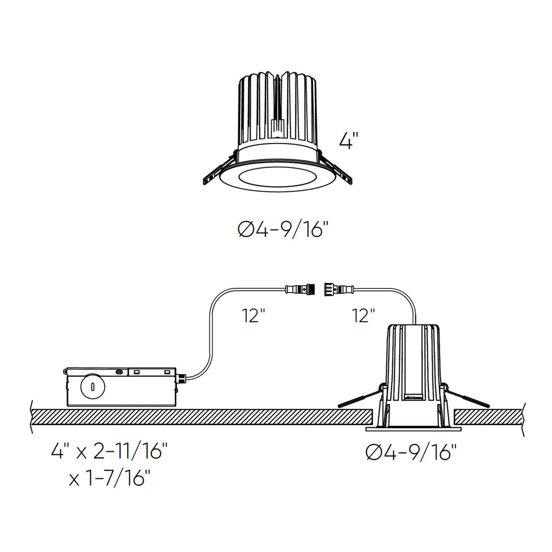 RGR - LED High-Powered Regressed Downlight by Dals Lighting - view 7