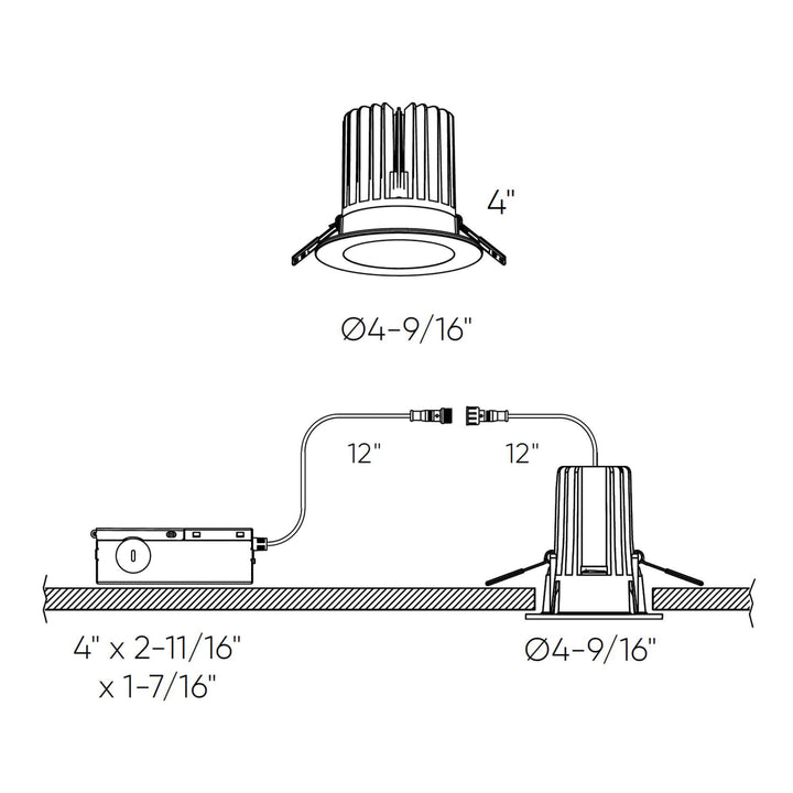 RGR - LED High-Powered Regressed Downlight by Dals Lighting - view 7