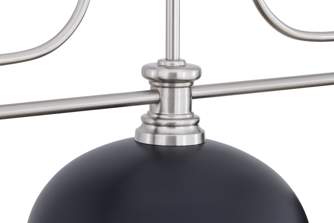 Melange - 3 Light Billiard Light (725-3BN-D13MB)