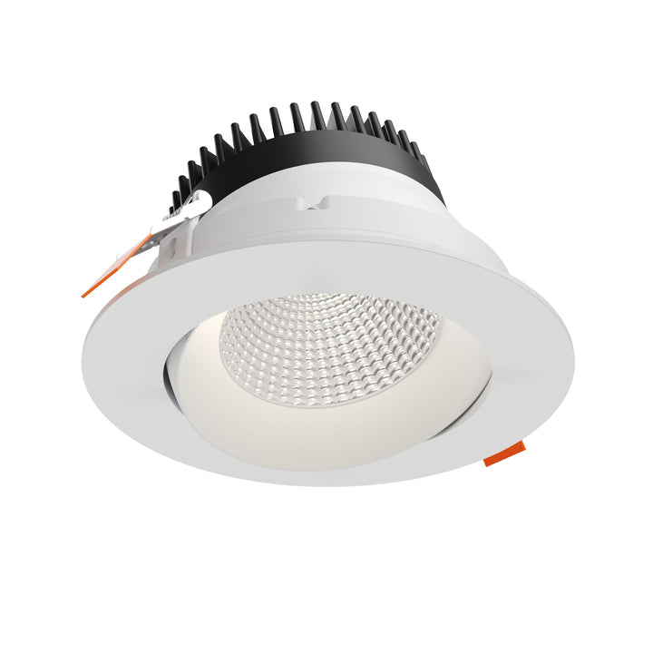 Revolve - LED 6" Round Regressed Gimbal Downlight (5CCT + Dim-to-Warm)