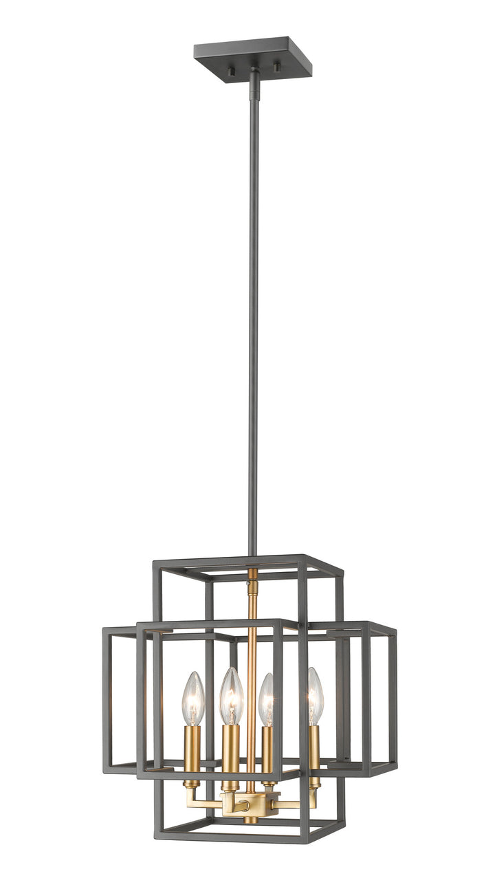 Titania - Pendant in Bronze + Olde Brass by Z-Lite