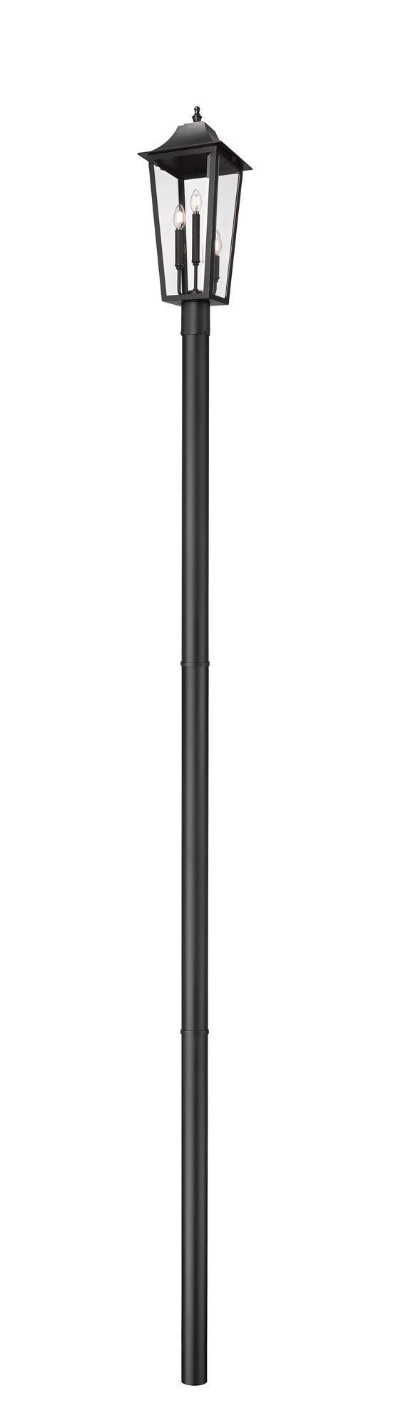 Gannon - 3 Light Outdoor Post Light (5008PHBR-5009P120)