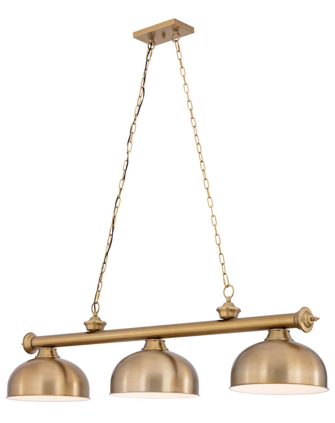 Cordon - 3 Light Billiard Light (2306-3HBR-D13HBR)