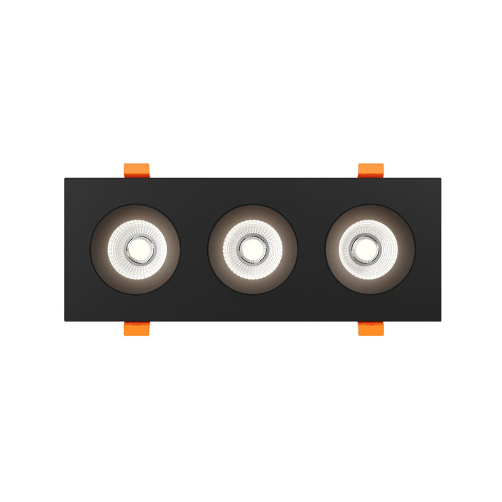 Revolve - LED 3.5" Trio Regressed Gimbal Downlight
