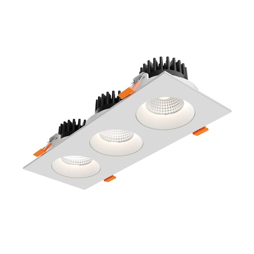 Revolve - LED 3.5" Trio Regressed Gimbal Downlight