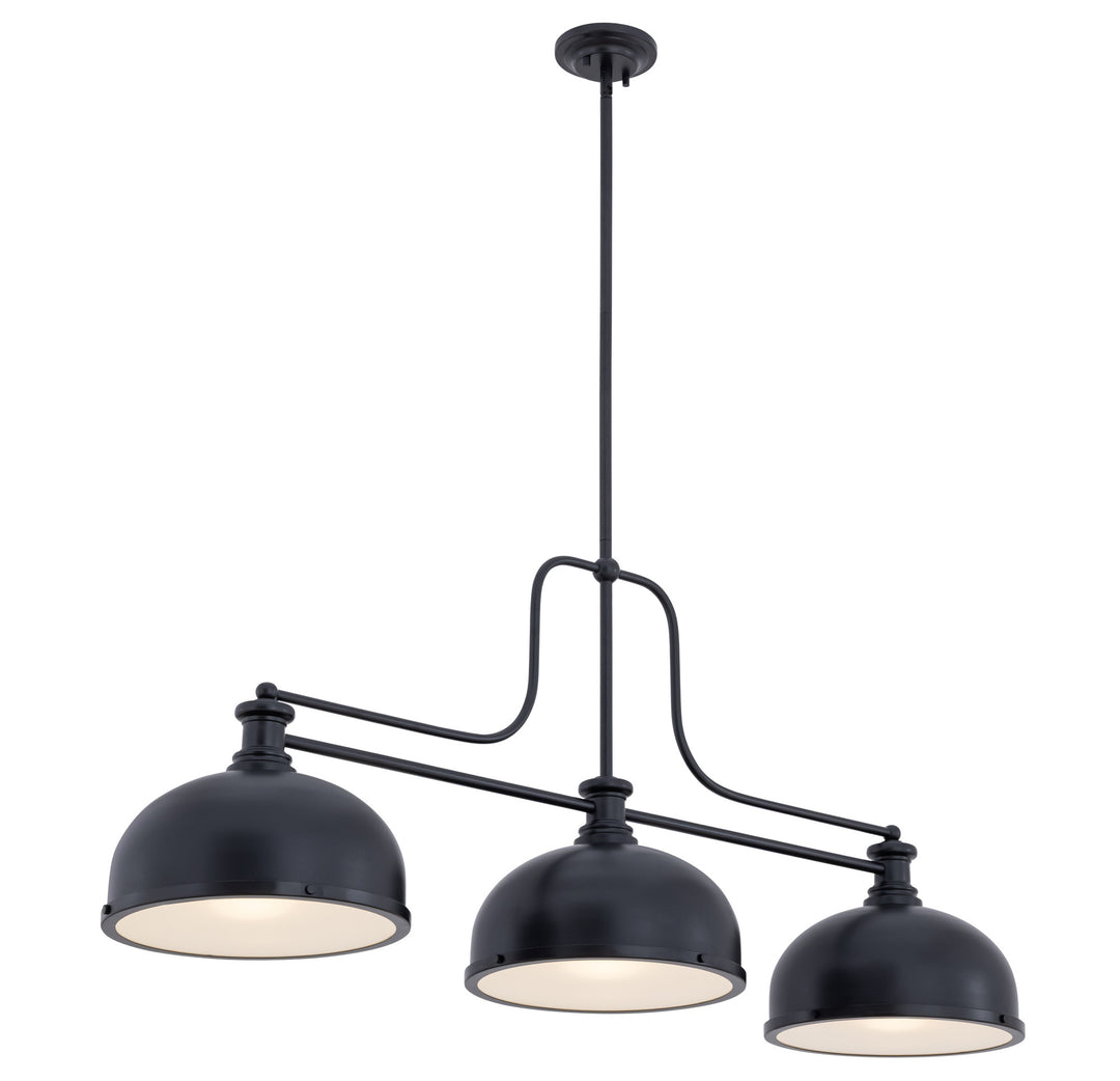 Melange - 3 Light Billiard Light (725-3MB-D12MB)