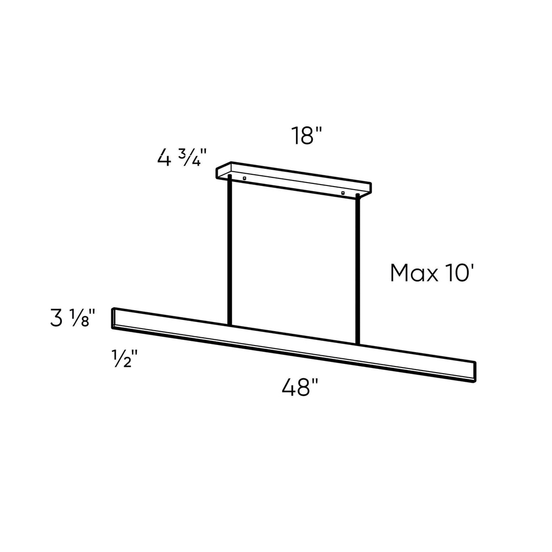 Beam - LED Linear Pendant