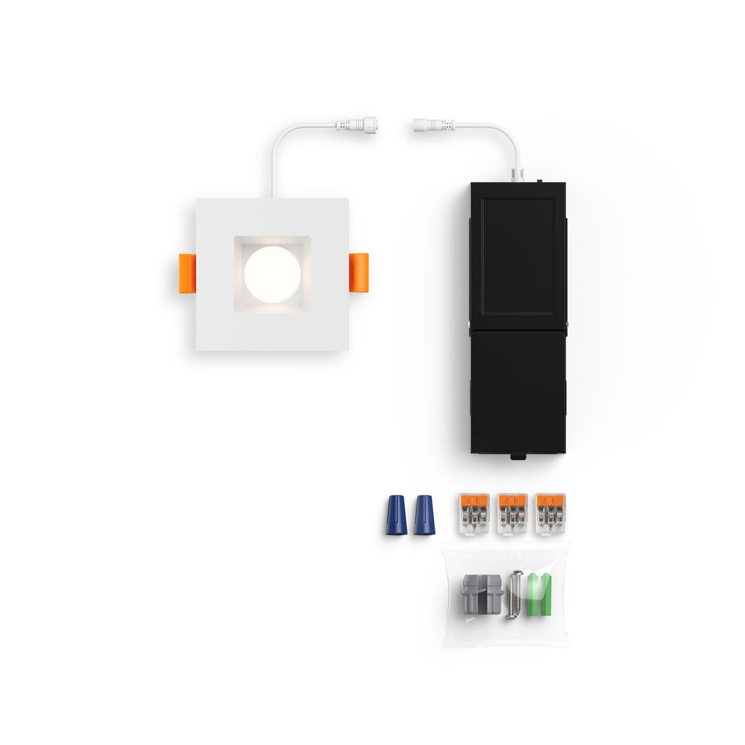 RGR - LED High-Powered Square Regressed Downlight