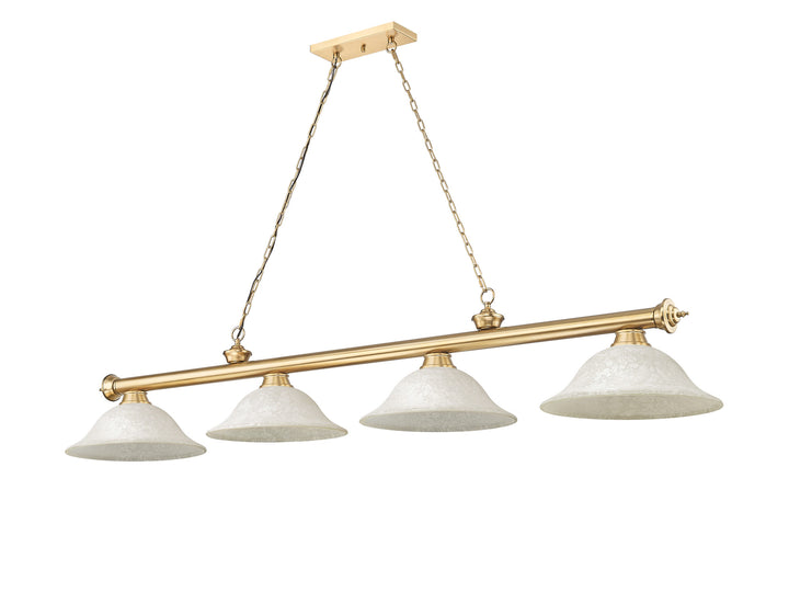 Cordon - 4 Light Billiard Light (2306-4HBR-GM16)