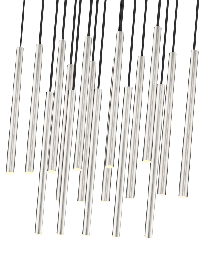 Forest - LED 17 Light Linear Chandelier (919MP24-17L-BN)