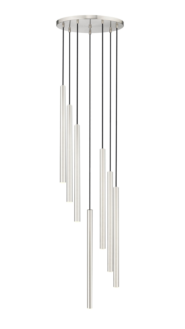 Forest - LED 7 Light Chandelier (919MP24-7R-BN)