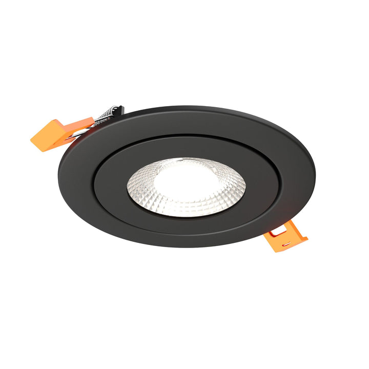 Pivot - LED 4" Flat Round Gimbal Recessed (5CCT + Dim-to-Warm)