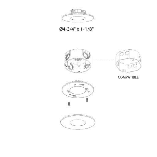 Alter Series - LED Retrofit Recessed