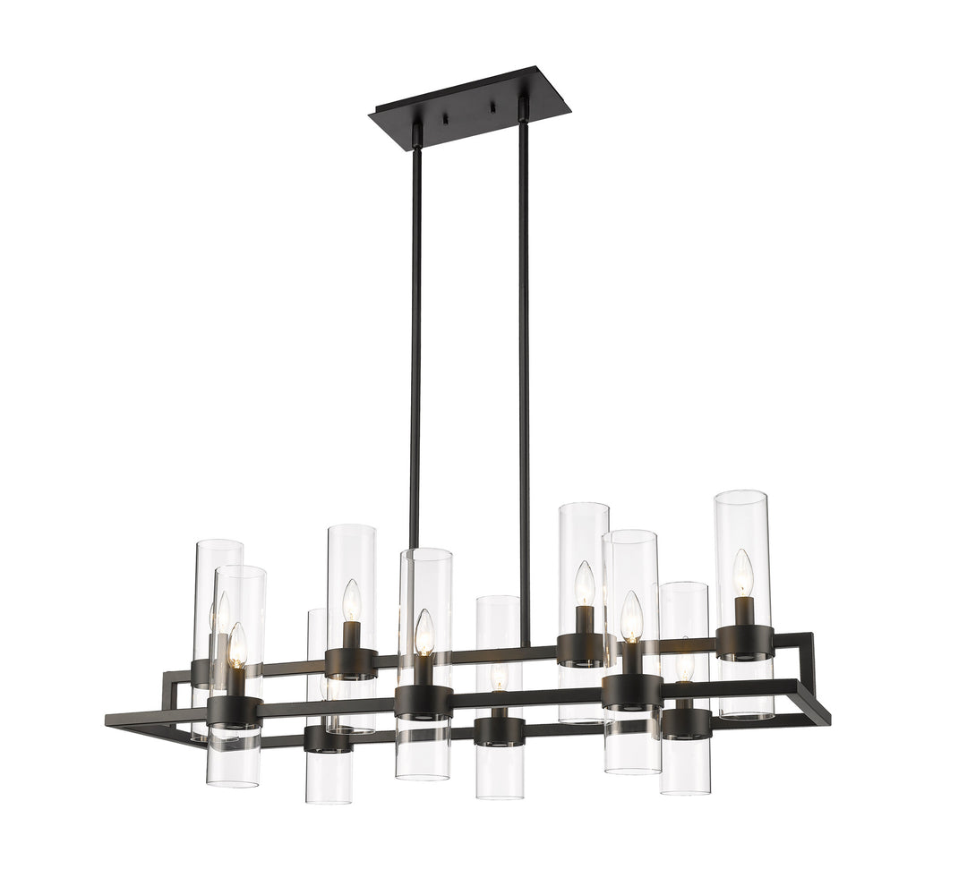 Datus - 10 Light Linear Chandelier