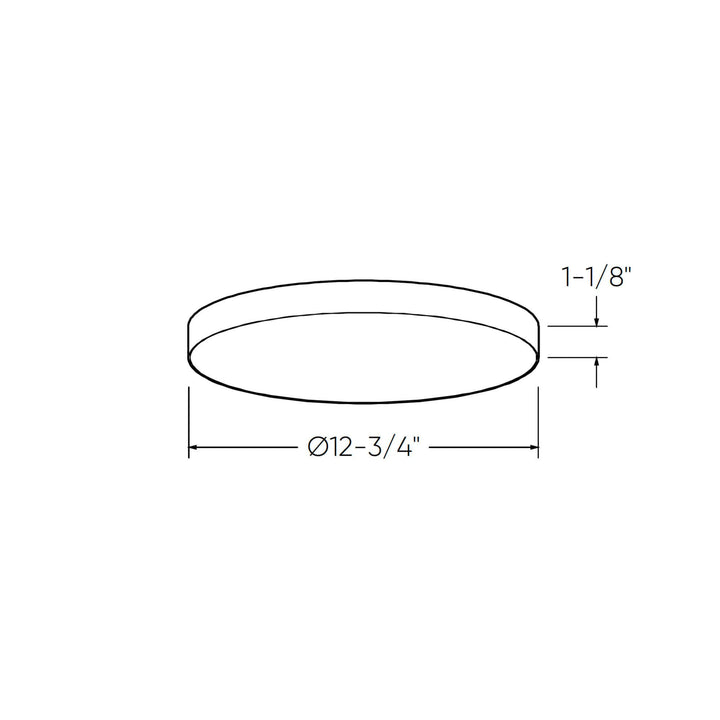 Fusion - LED Trimless Flush Mount