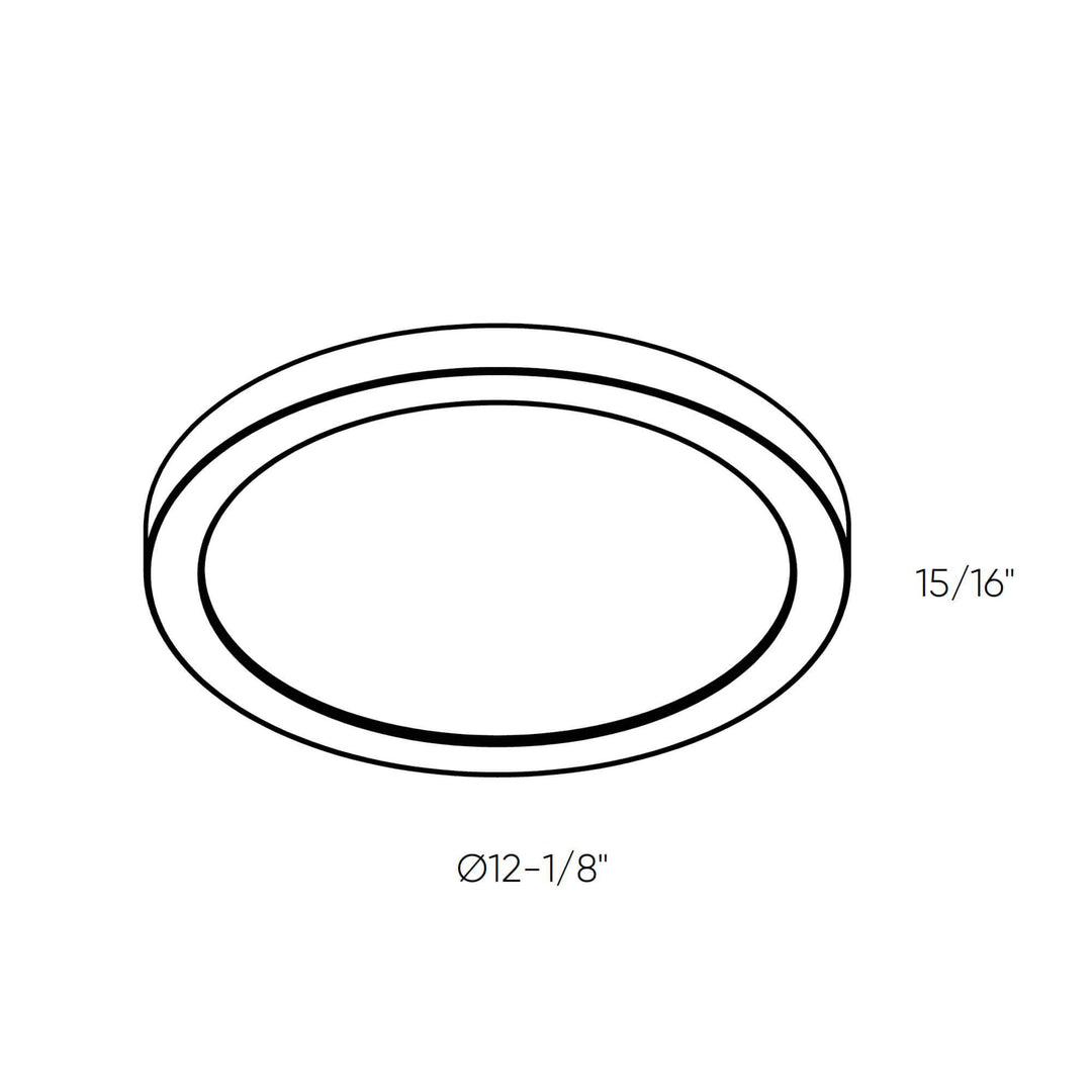 Radiance - LED Round Flush Mount