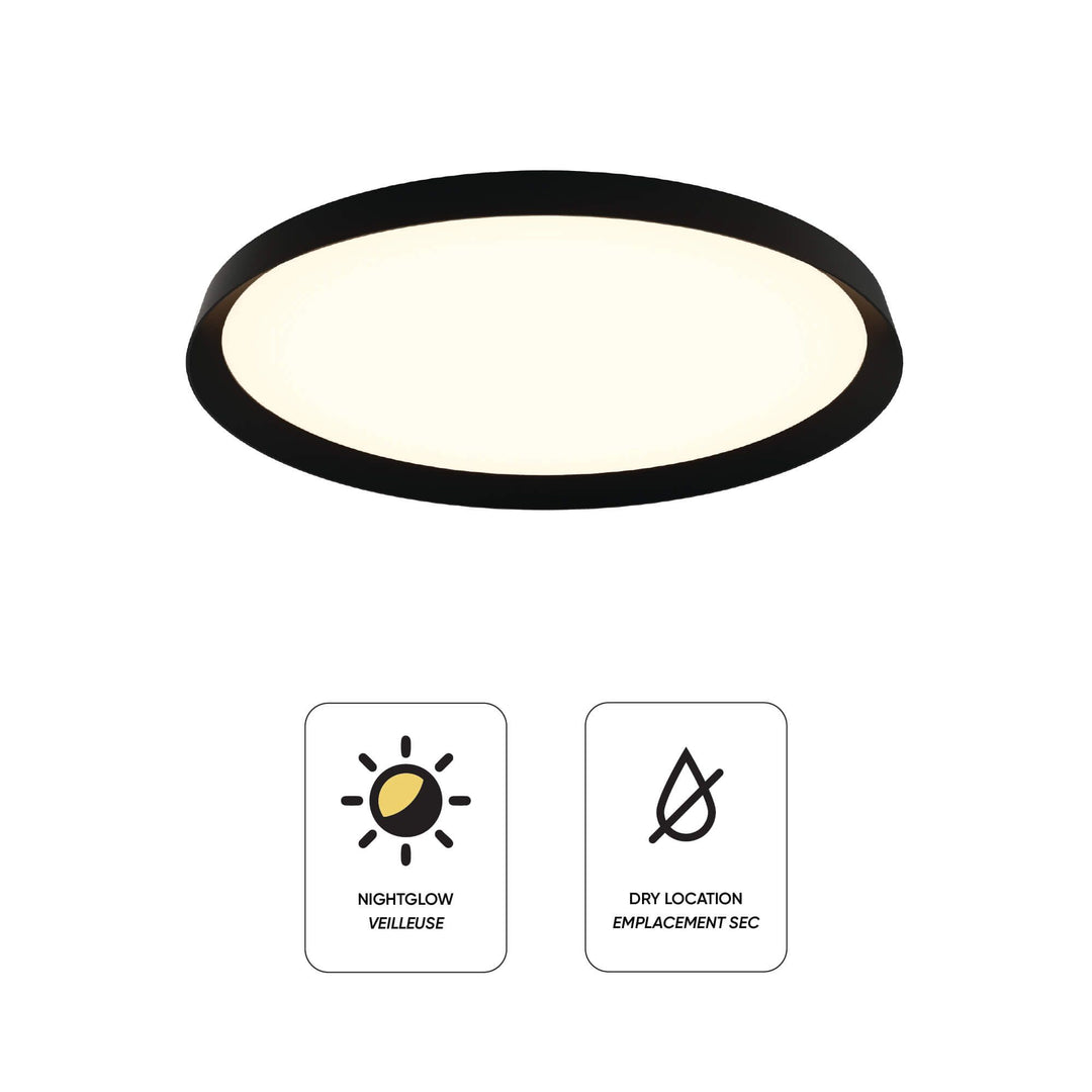 Aurora - LED Dual-Light Flush Mount