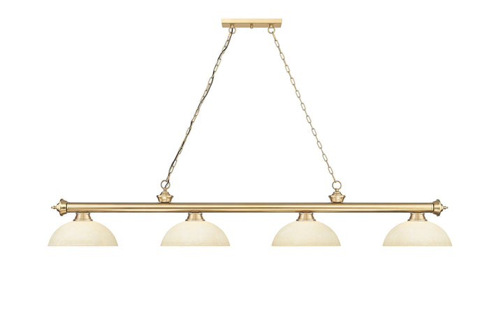 Cordon - 4 Light Billiard Light (2306-4HBR-DGM14)